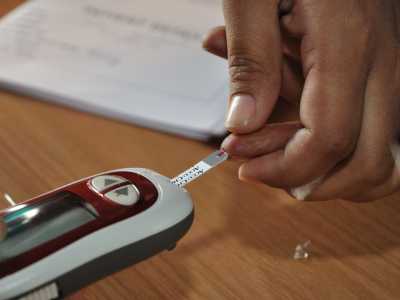 Messung des Blutzuckerspiegels